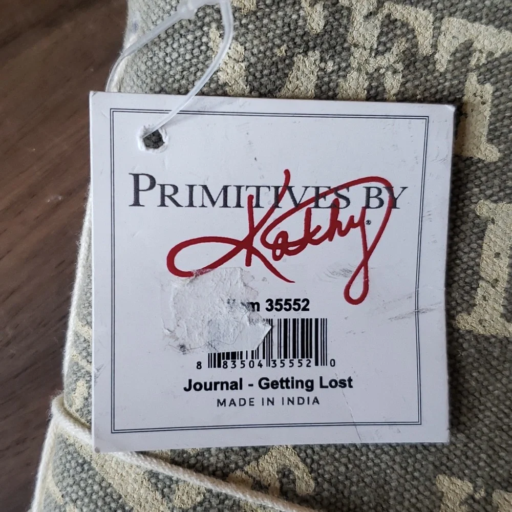 NWT Primitives by Kathy GETTING LOST Journal
